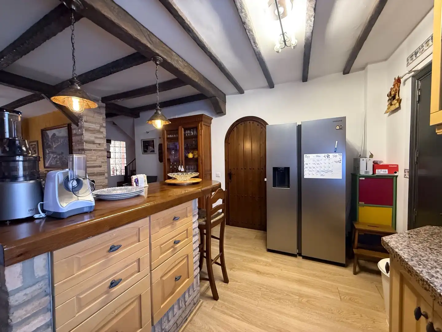 Cocina de Casa adosada en venta en Aljaraque con Aire acondicionado, Terraza y Piscina comunitaria