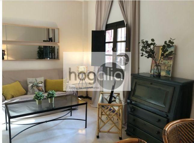 Living room of Planta baja to rent in  Sevilla Capital  with Air Conditioner and Furnished