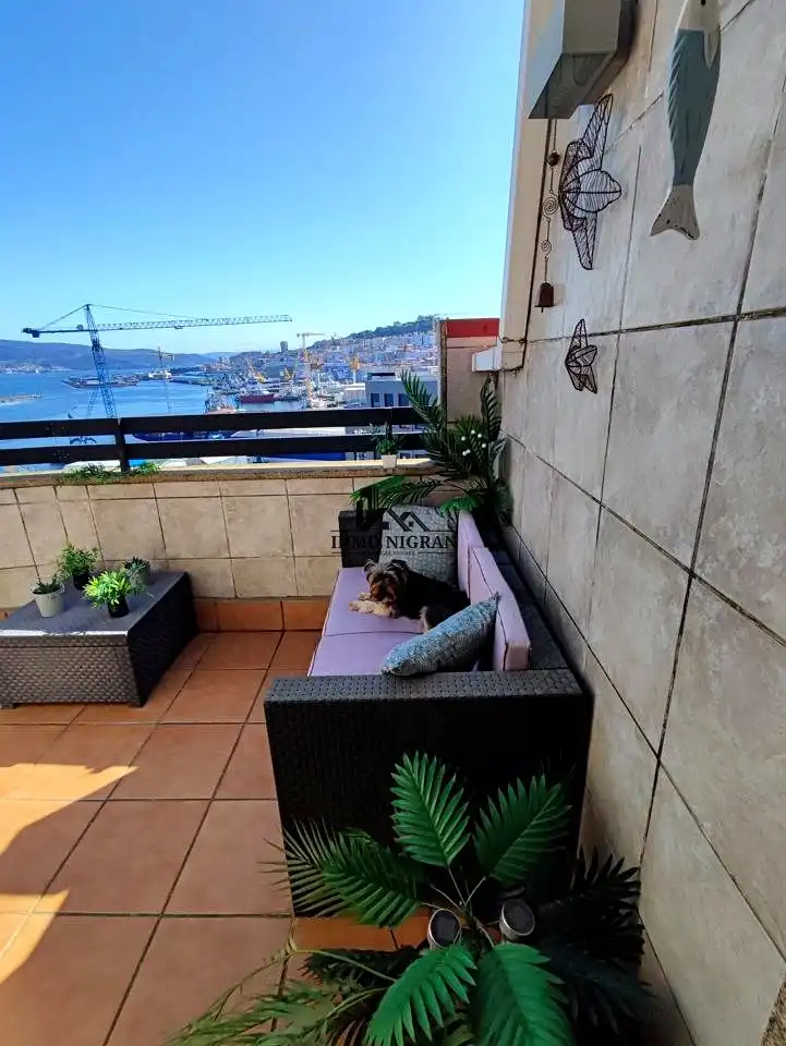 Terraza de Dúplex en venta en Vigo  con Calefacción y Terraza