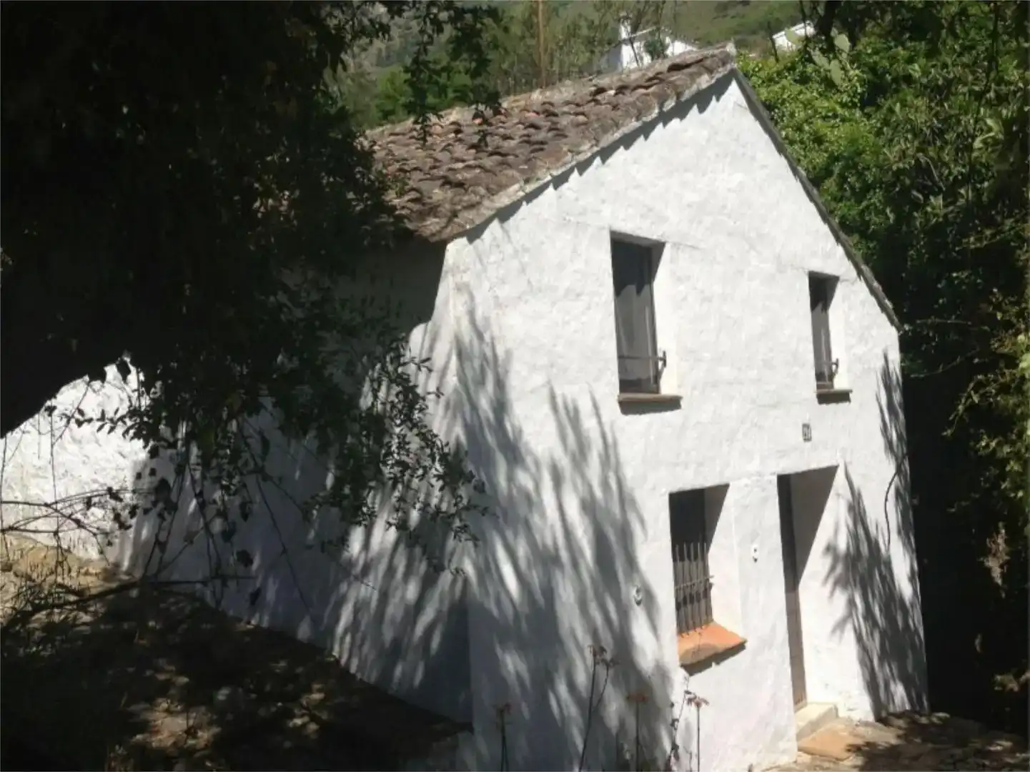 Vista exterior de Finca rústica en venda en Grazalema amb Jardí privat i Moblat