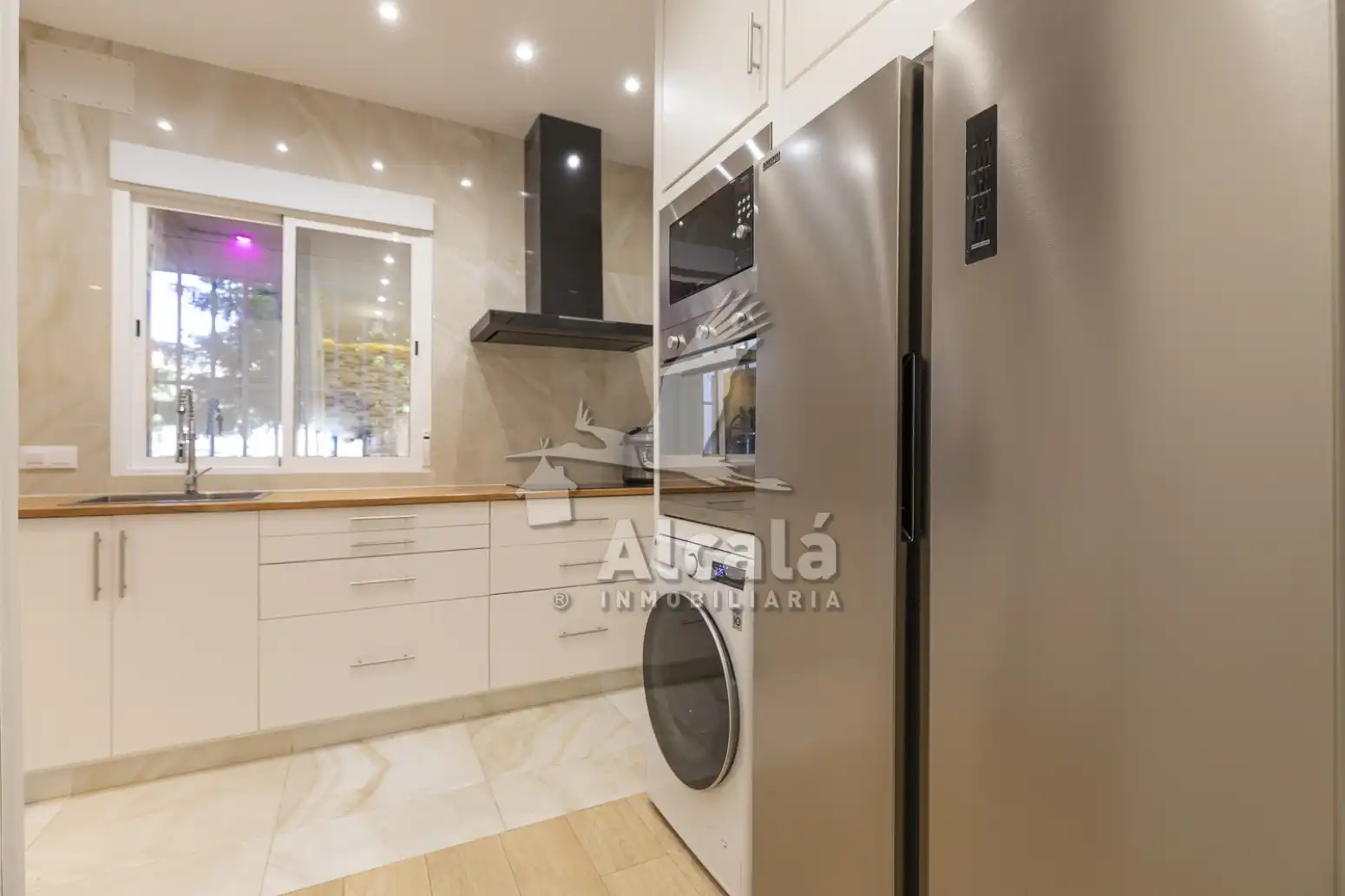 Cocina de Piso en venta en Azuqueca de Henares con Aire acondicionado, Jardín privado y Domótica
