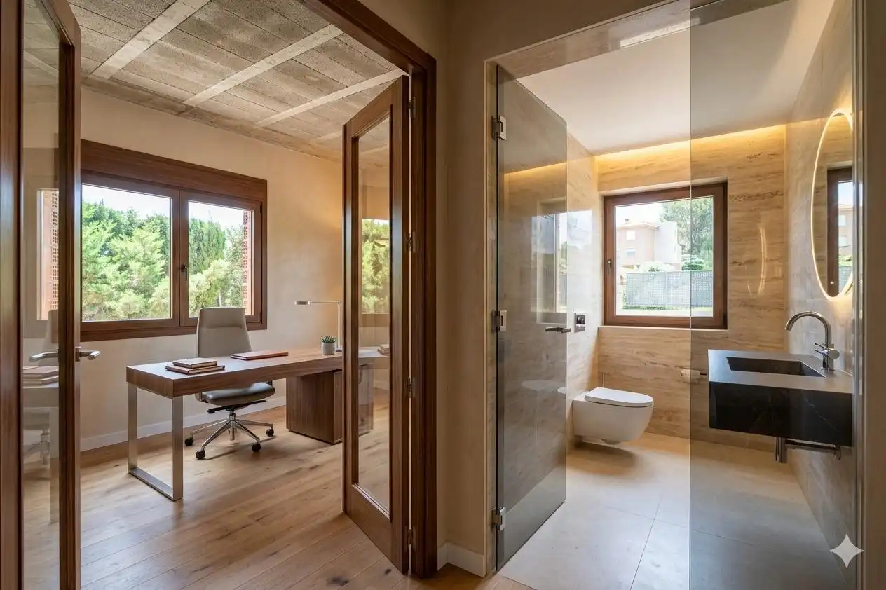 Baño de Casa o chalet en venta en Turís con Terraza y Piscina