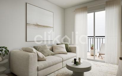 Living room of Flat for sale in  Barcelona Capital  with Air Conditioner, Heating and Terrace