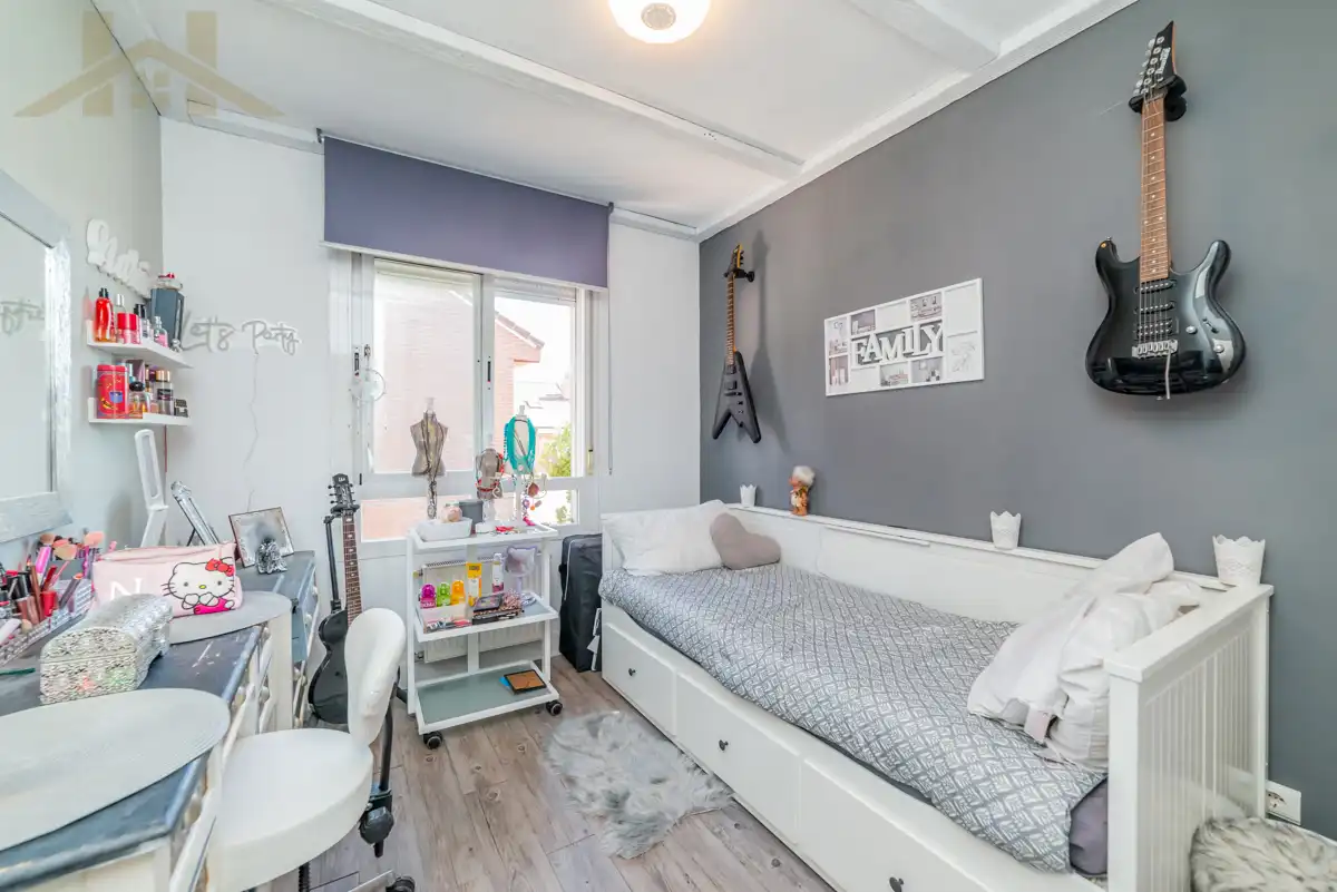 Bedroom of Detached homes for sale in San Martín de la Vega  with Air Conditioner, Heating and Private garden