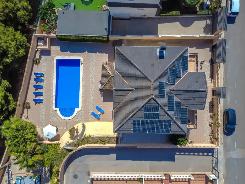 Vista exterior de Casa o chalet en venta en Orihuela con Jardín privado y Piscina
