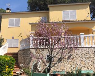 Exterior view of House or chalet for sale in Tordera  with Terrace and Swimming Pool