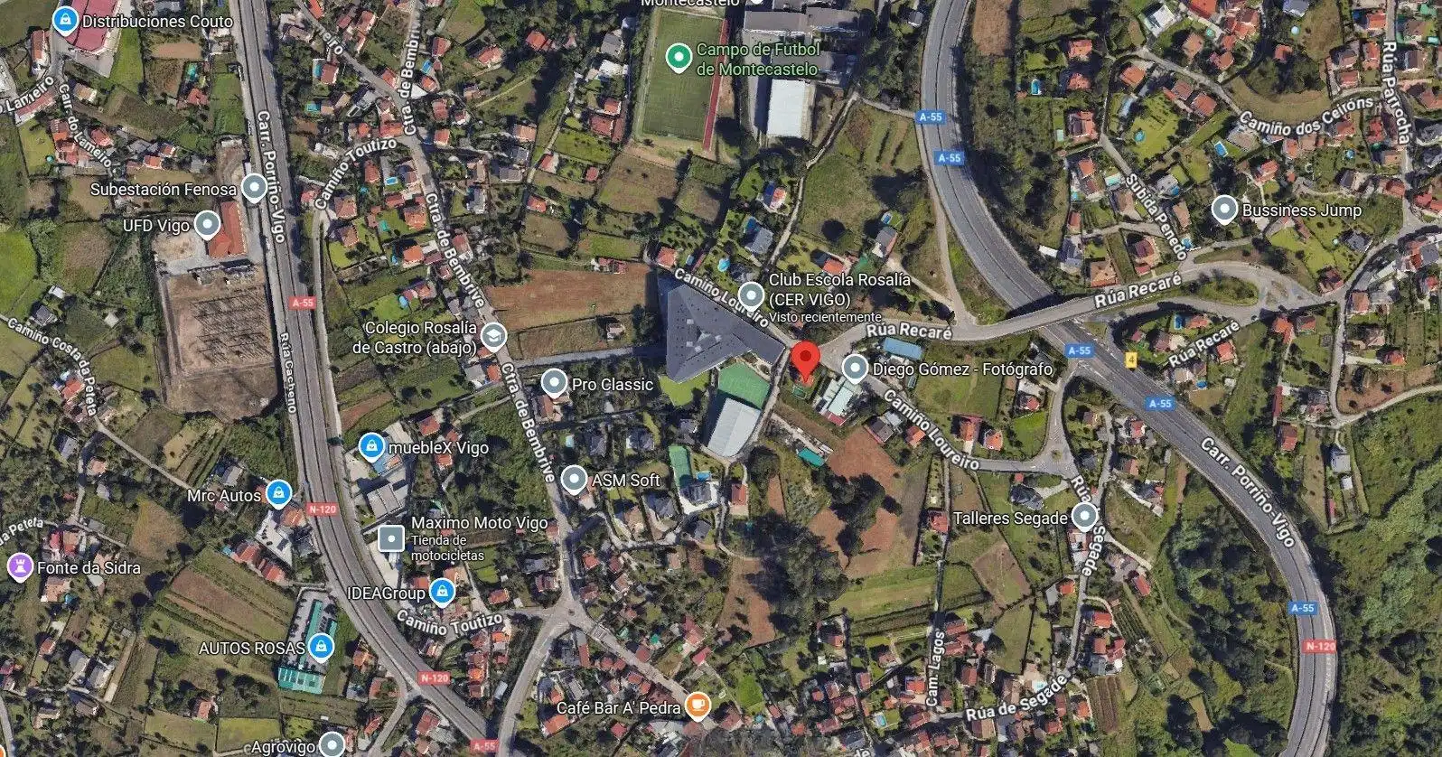 Casa o xalet en venda en Vigo  amb Calefacció, Jardí privat i Terrassa