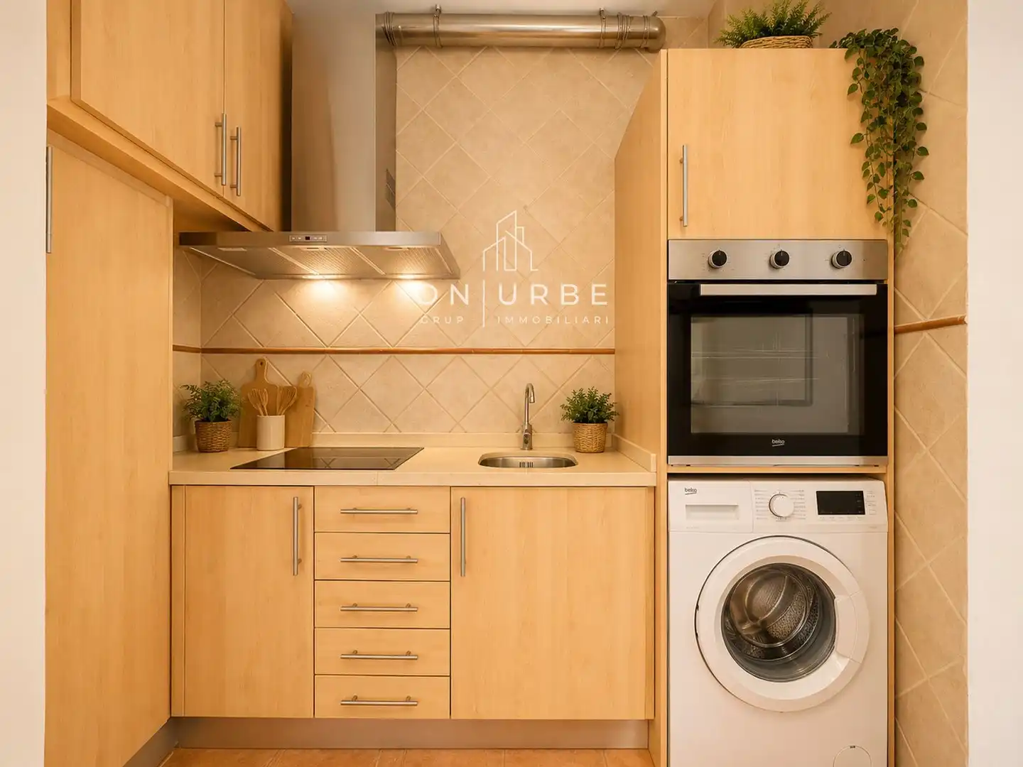 Cocina de Piso en venta en Barcelona con Aire acondicionado, Calefacción y Parquet