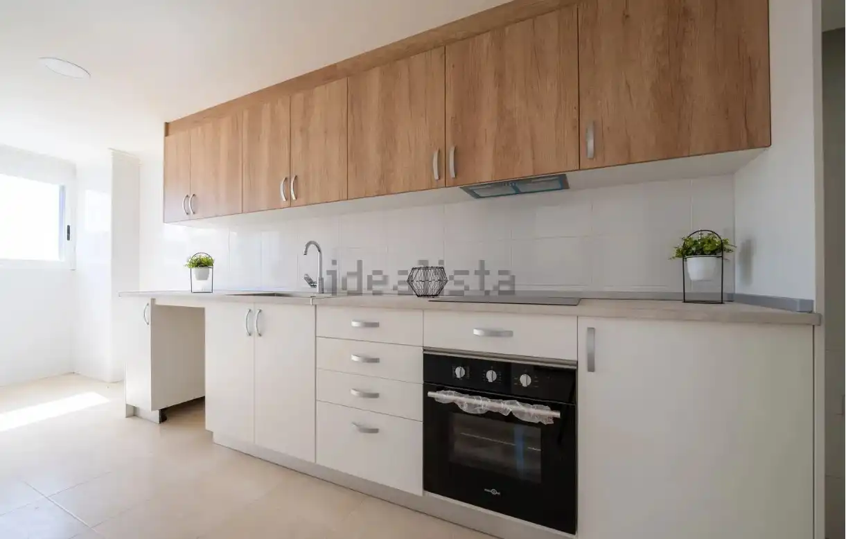 Küche von Wohnung zum Verkauf in Benifaió mit Klimaanlage, Heizung und Terrasse