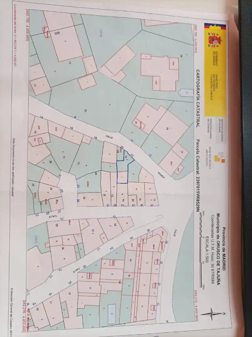 Residencial en venta en Orusco de Tajuña