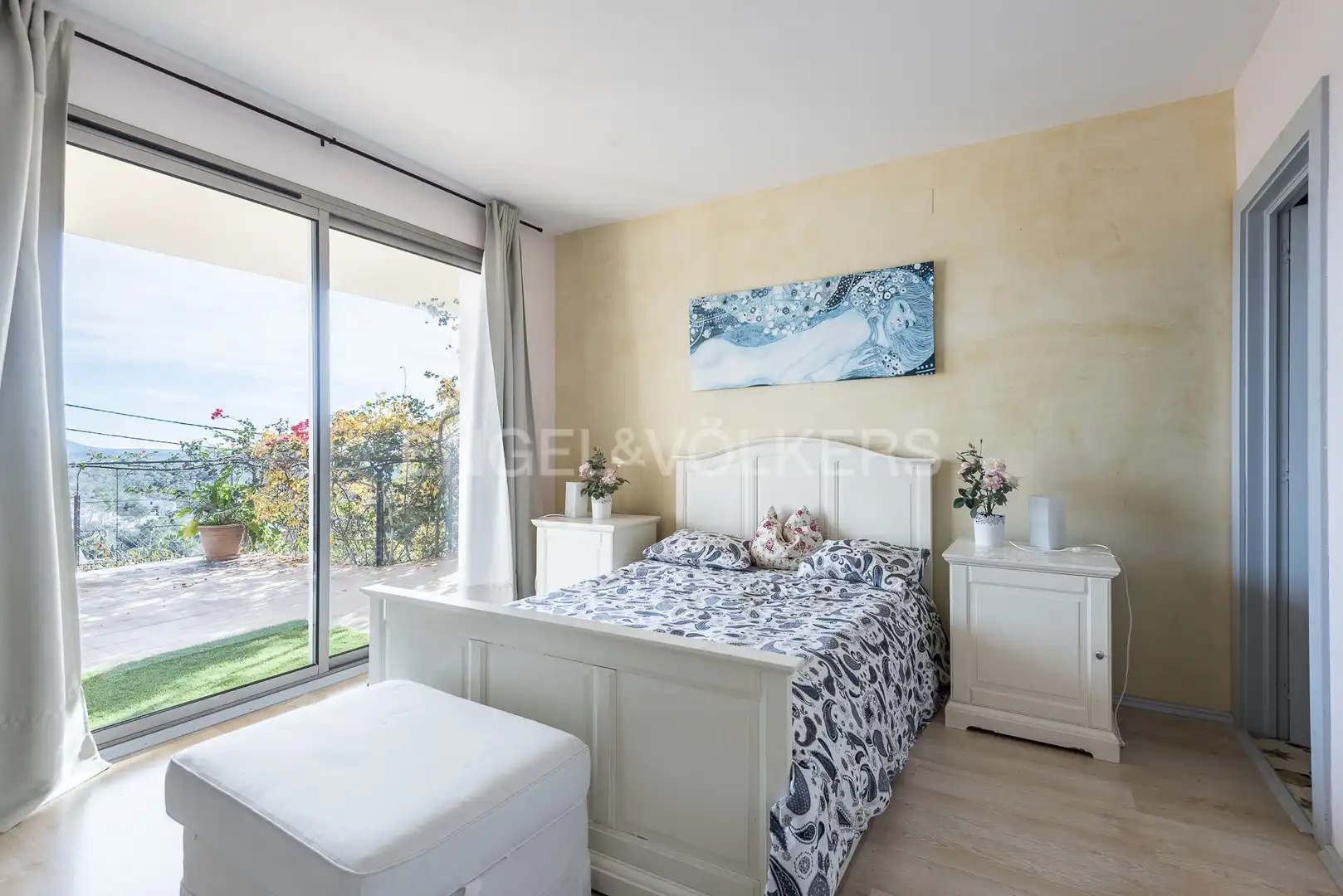 Habitación de Casa o chalet de alquiler en Olivella con Aire acondicionado, Calefacción y Jardín privado