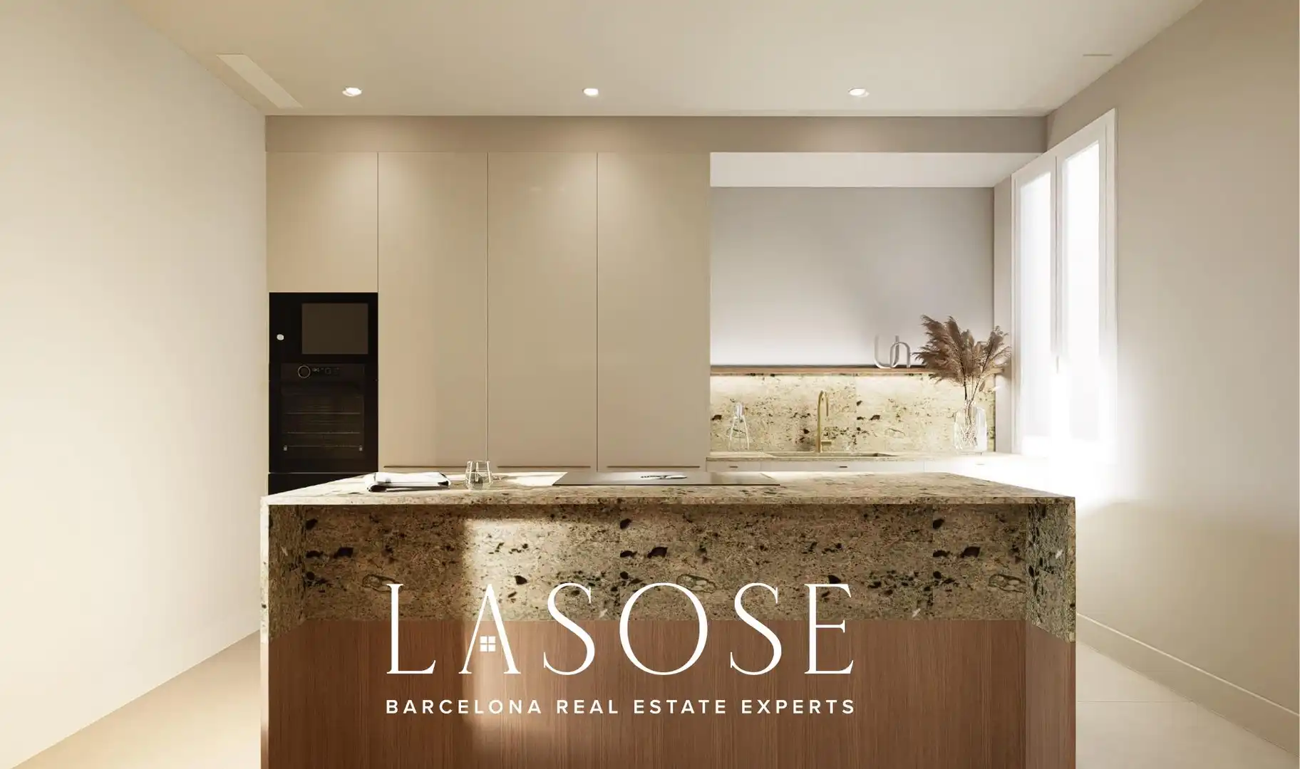 Cocina de Ático en venta en Barcelona con Aire acondicionado, Terraza y Balcón