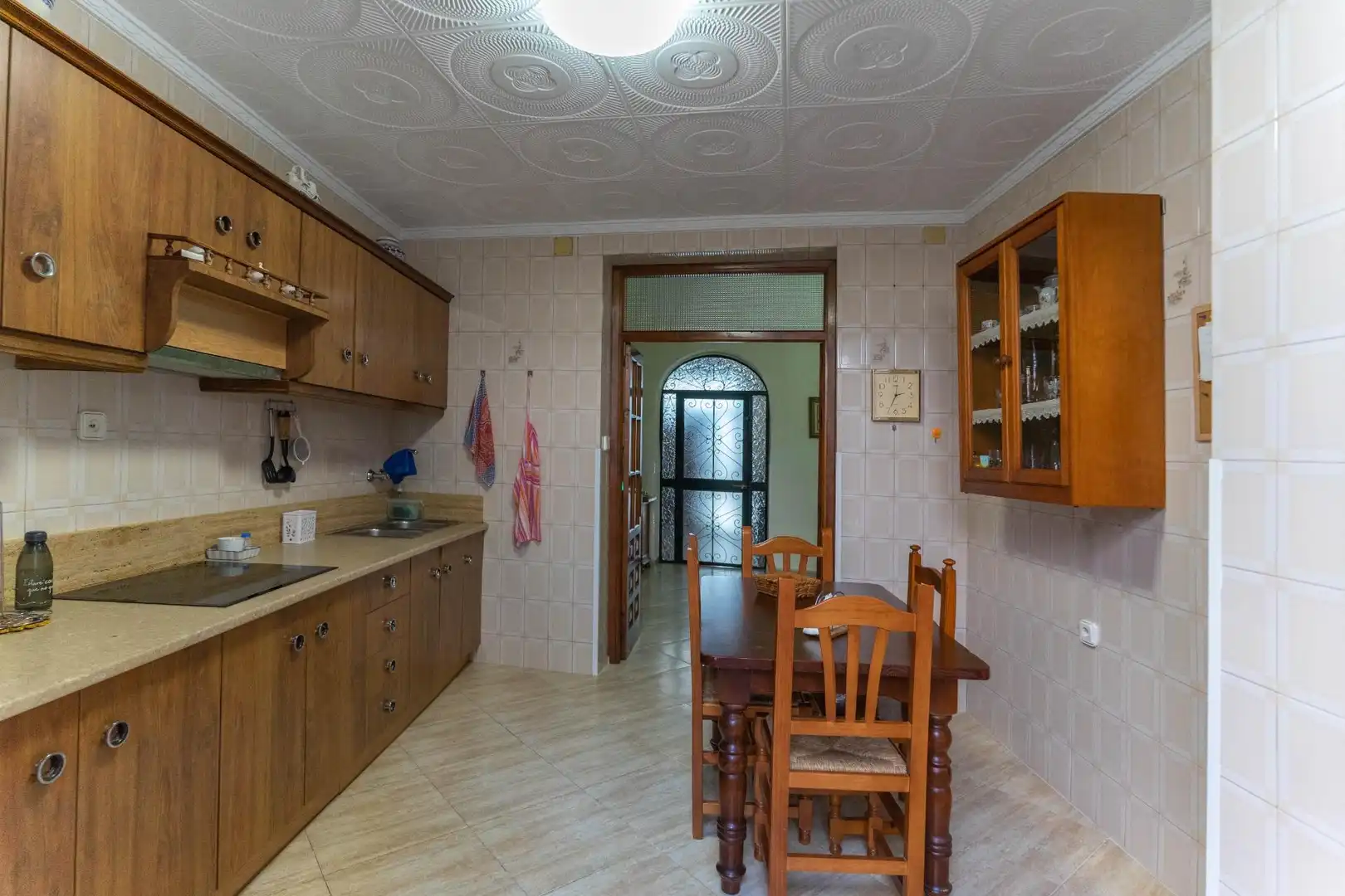 Küche von Erdgeschoss zur Miete in Alhaurín El Grande mit Terrasse, Abstellraum und Möbliert