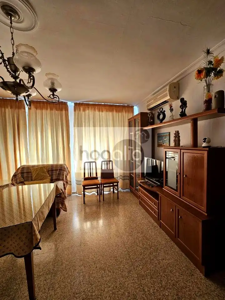 Sala de estar de Piso de alquiler en Sevilla con Aire acondicionado y Amueblado