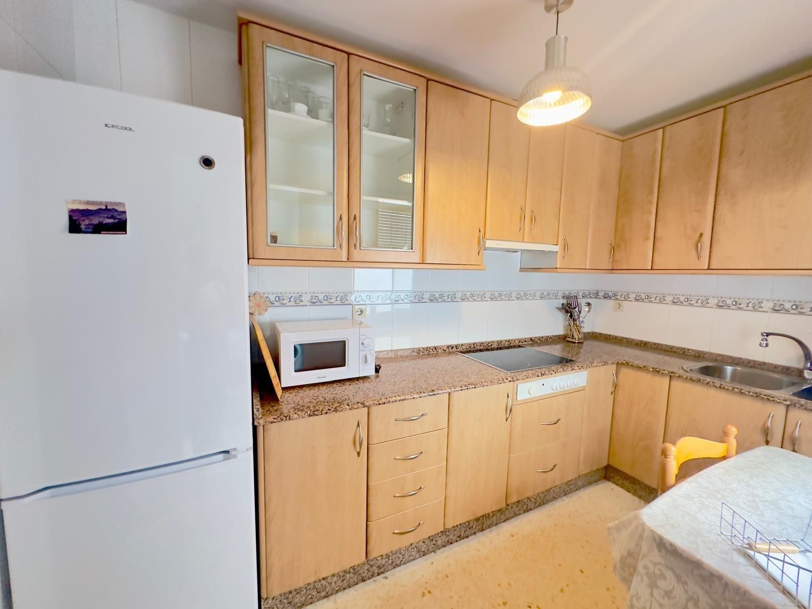 Küche von Wohnung zum verkauf in Alcalá de los Gazules mit Klimaanlage, Abstellraum und Balkon