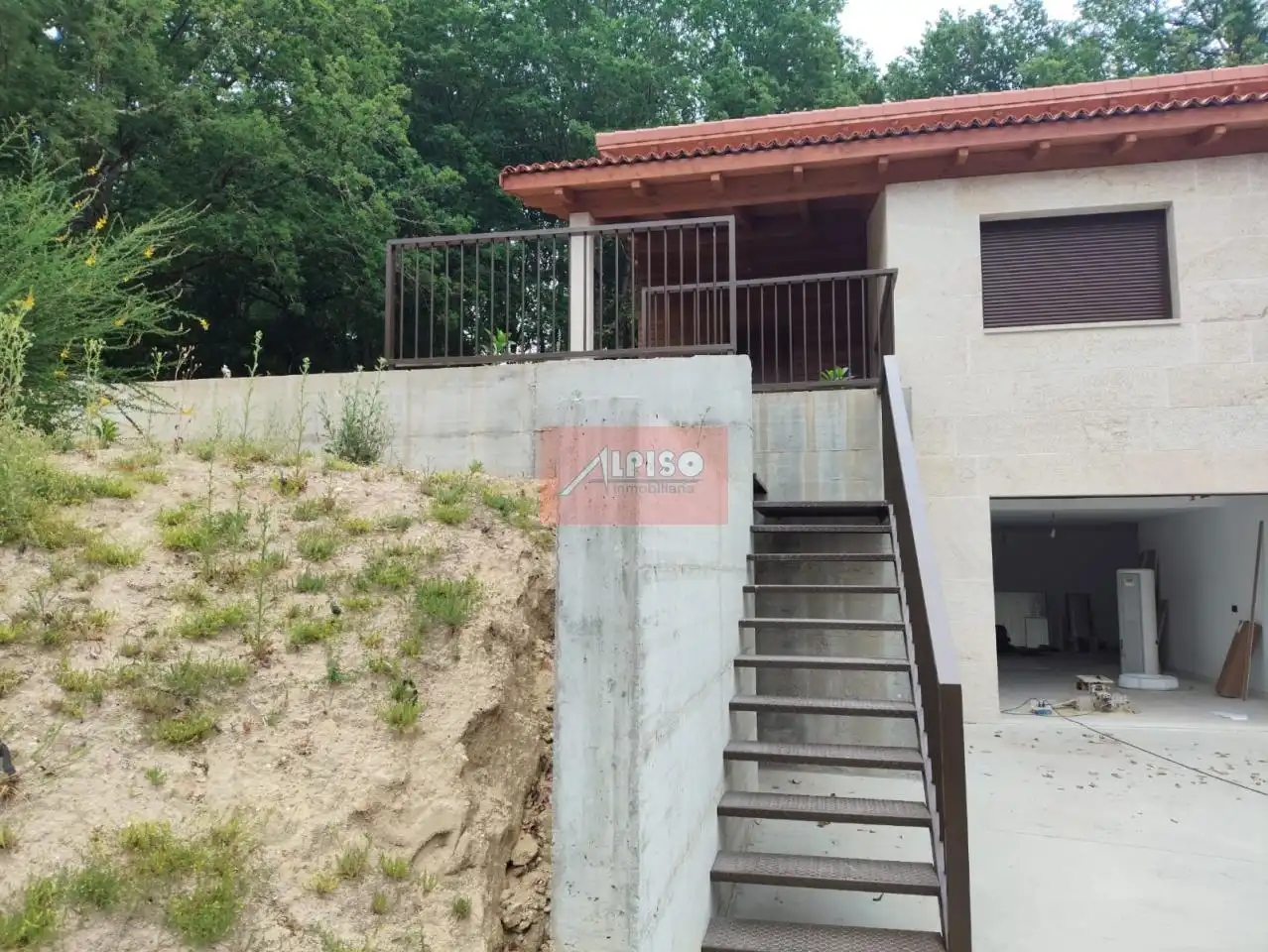 Exterior view of Houses for sale in O Pereiro de Aguiar   with Heating, Private garden and Terrace