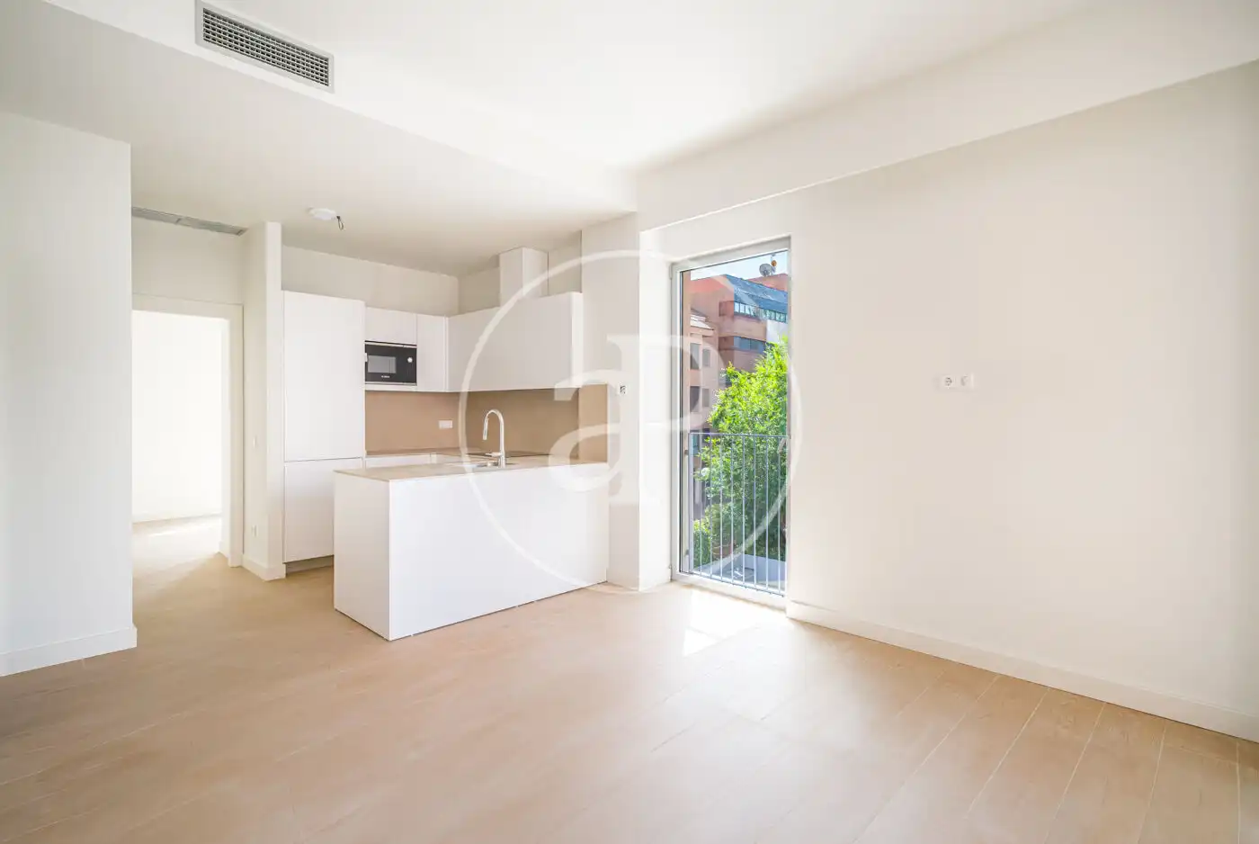 Exterior view of Flat for rent in Madrid  with Air Conditioner, Heating and Private garden