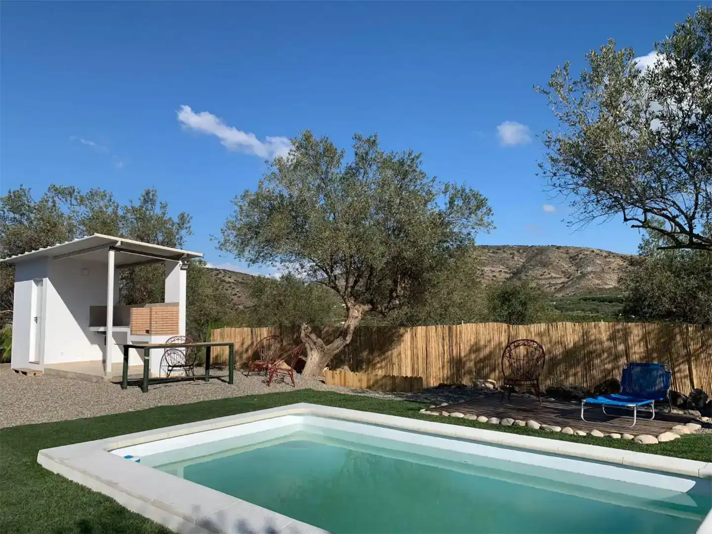 Schwimmbecken von Country house zur Miete in Alhaurín El Grande mit Privatgarten, Schwimmbad und Möbliert