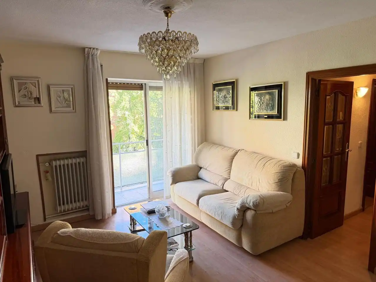Sala de estar de Piso en venta en Moratalaz