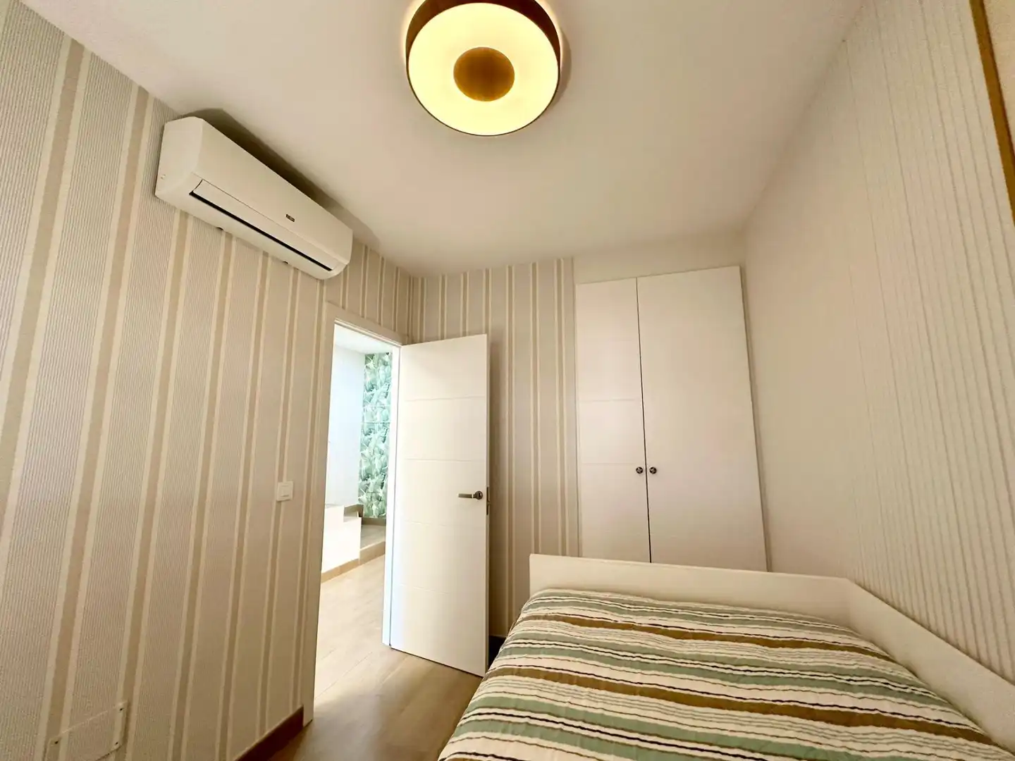 Bedroom of Detached homes for sale in Roquetas de Mar  with Air Conditioner, Heating and Furnished
