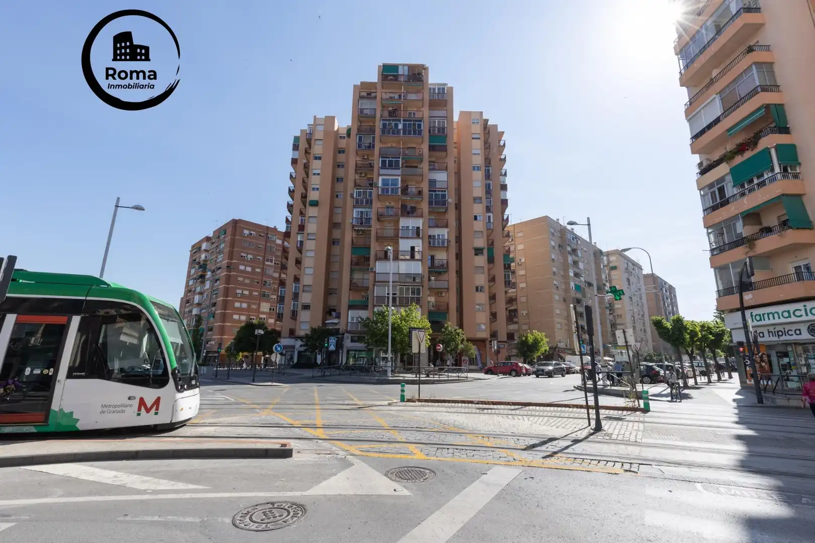 Vista exterior de Piso en venta en Granada con Terraza, Amueblado y Balcón