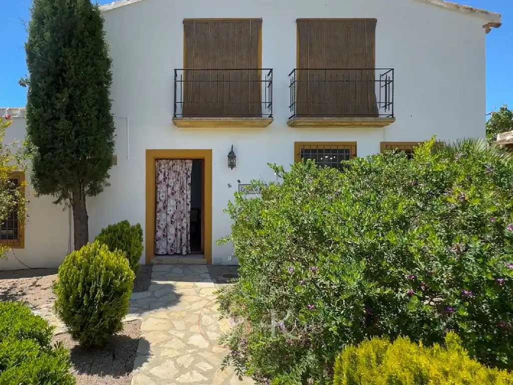 Garden of Houses for sale in Vélez-Blanco  with Air Conditioner, Terrace and Swimming Pool
