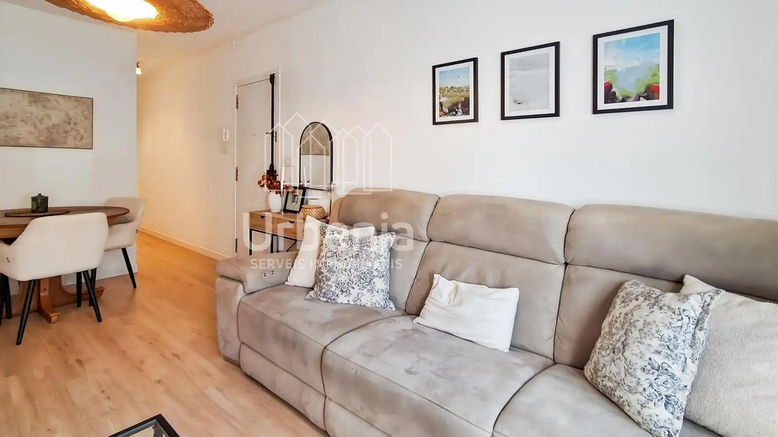 Sala de estar de Piso en venta en Mataró con Aire acondicionado, Calefacción y Terraza