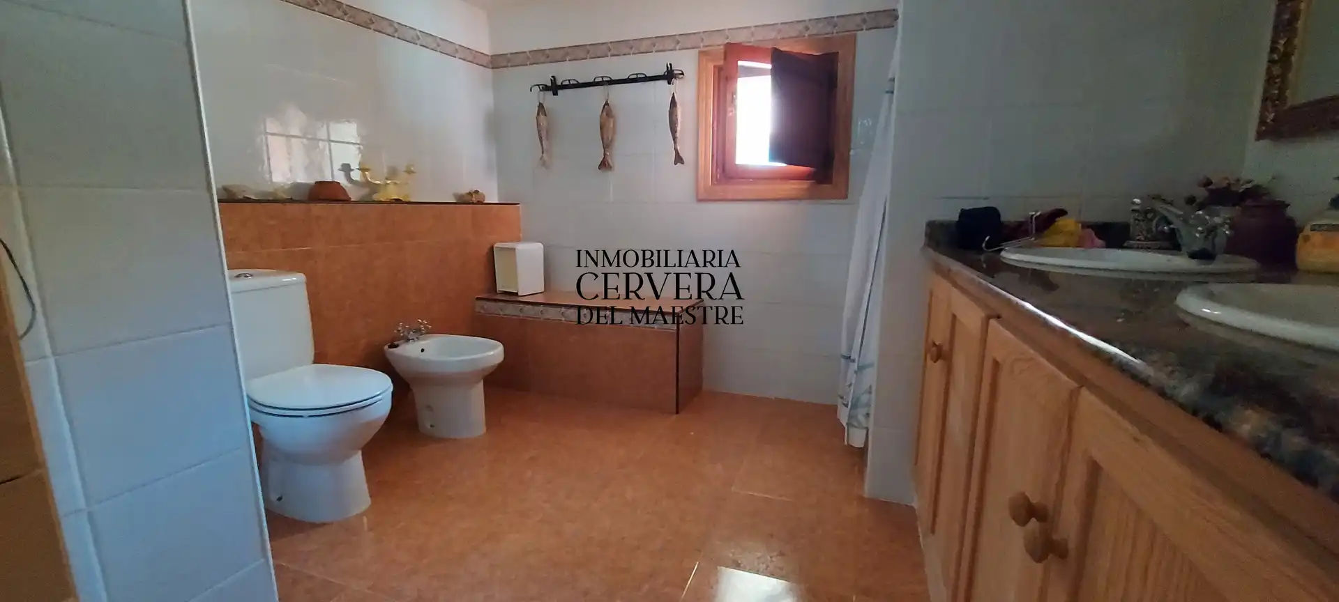 Baño de Casa adosada en venta en Xert con Terraza