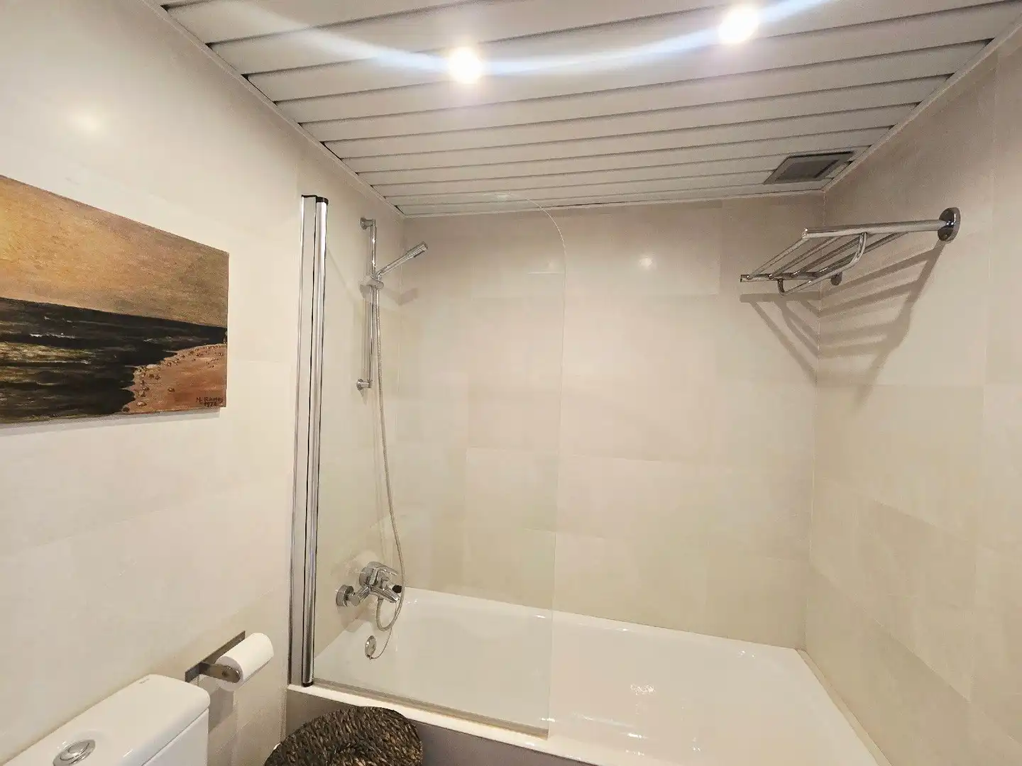 Badezimmer von Wohnung zum Verkauf in Mojácar mit Klimaanlage, Terrasse und Schwimmbad