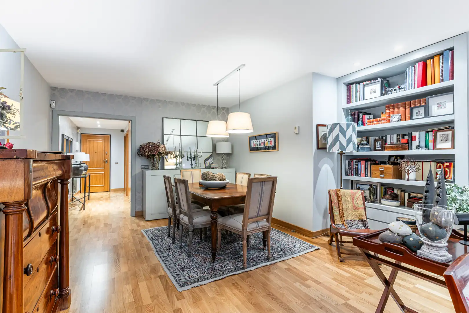 Comedor de Piso en venta en Las Rozas de Madrid con Aire acondicionado, Calefacción y Jardín privado