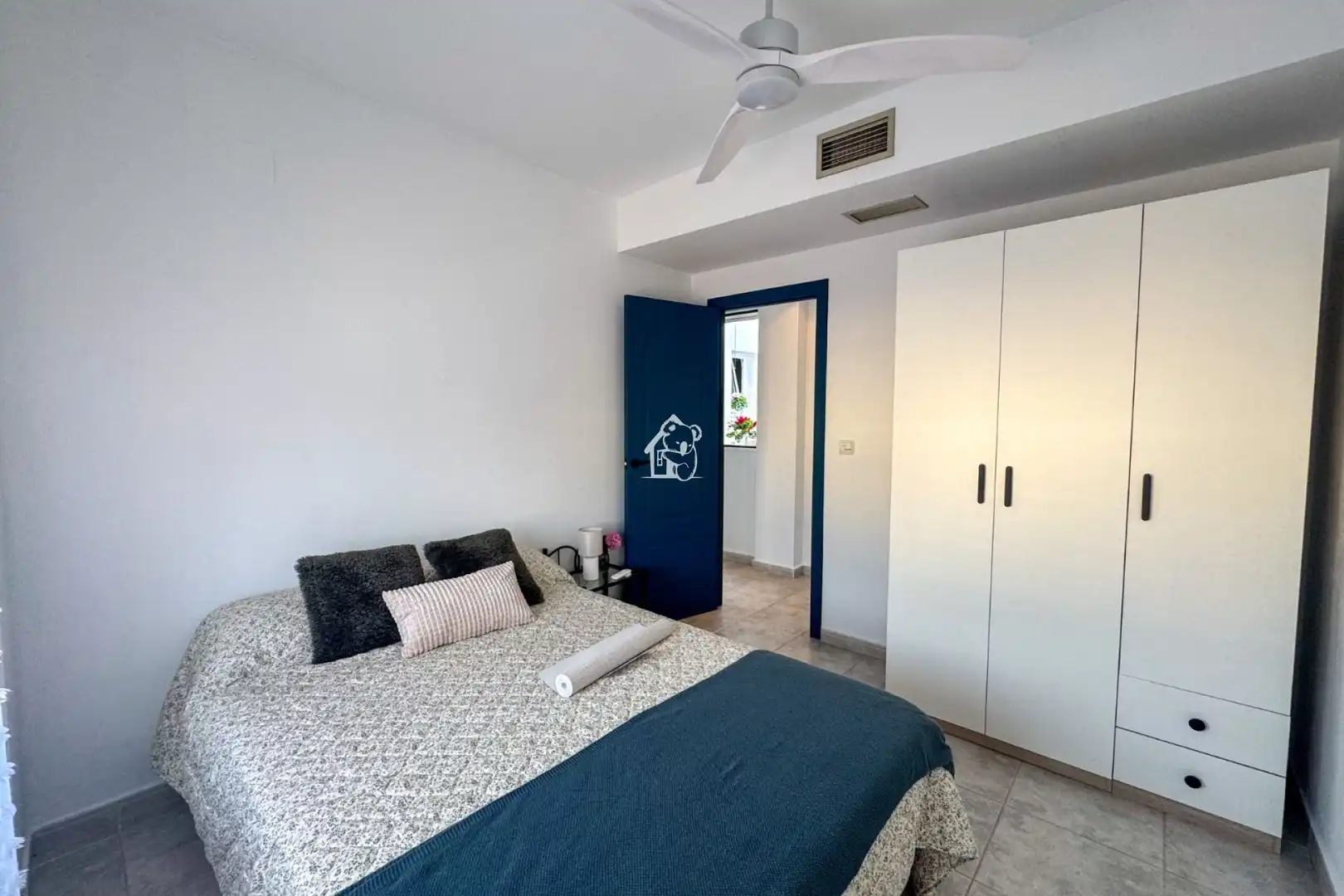 Dormitori de Casa o xalet de lloguer en Algorfa amb Terrassa, Moblat i Forn