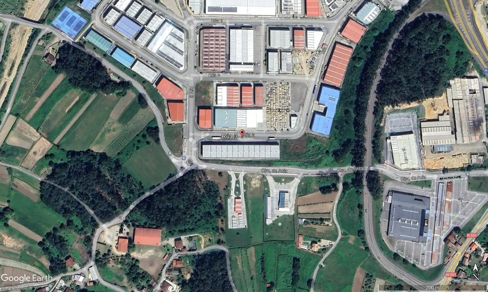 Nave industrial en venta en Tui