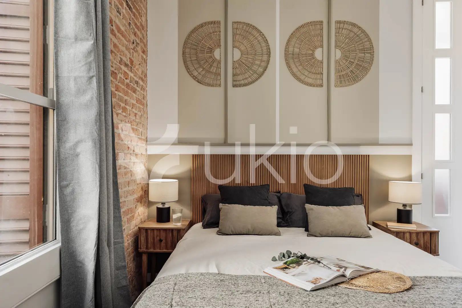 Bedroom of Apartments for rent in Barcelona  with Air Conditioner, Heating and Furnished