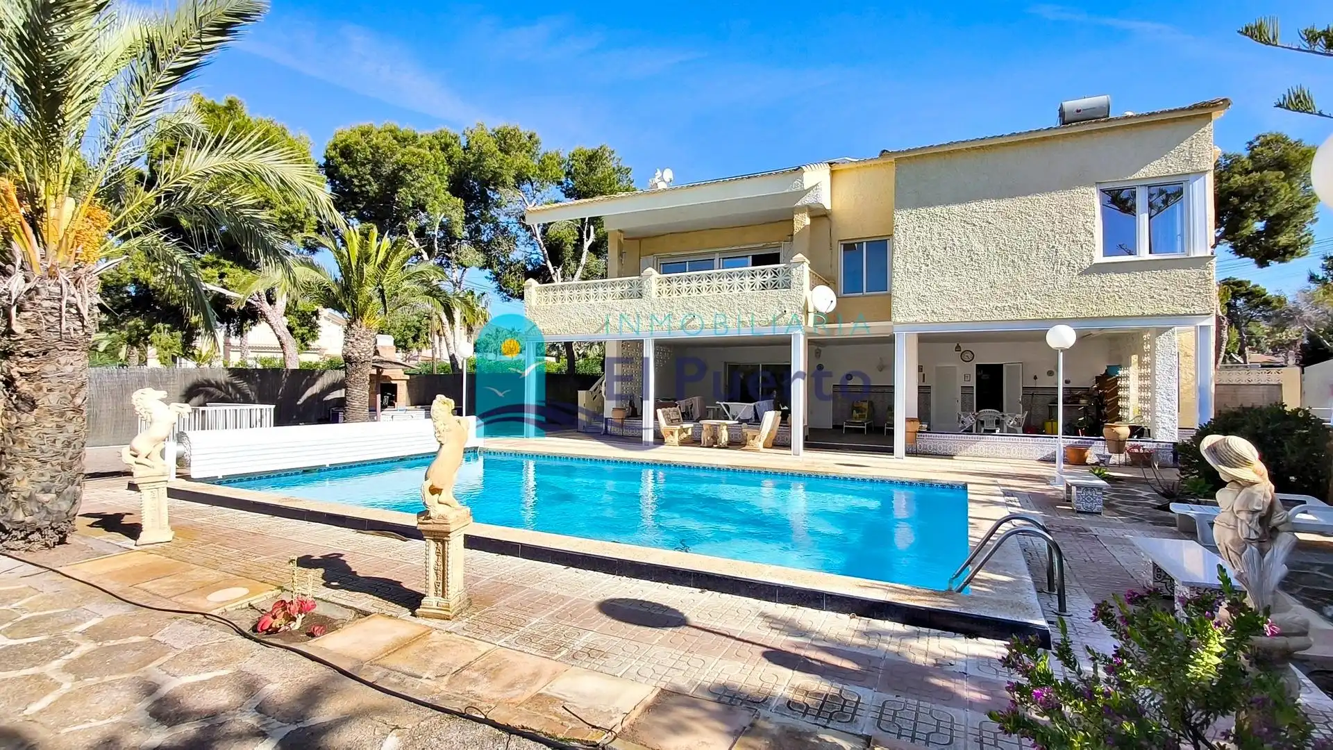 Piscina de Casa o chalet en venta en Cartagena con Aire acondicionado, Jardín privado y Terraza