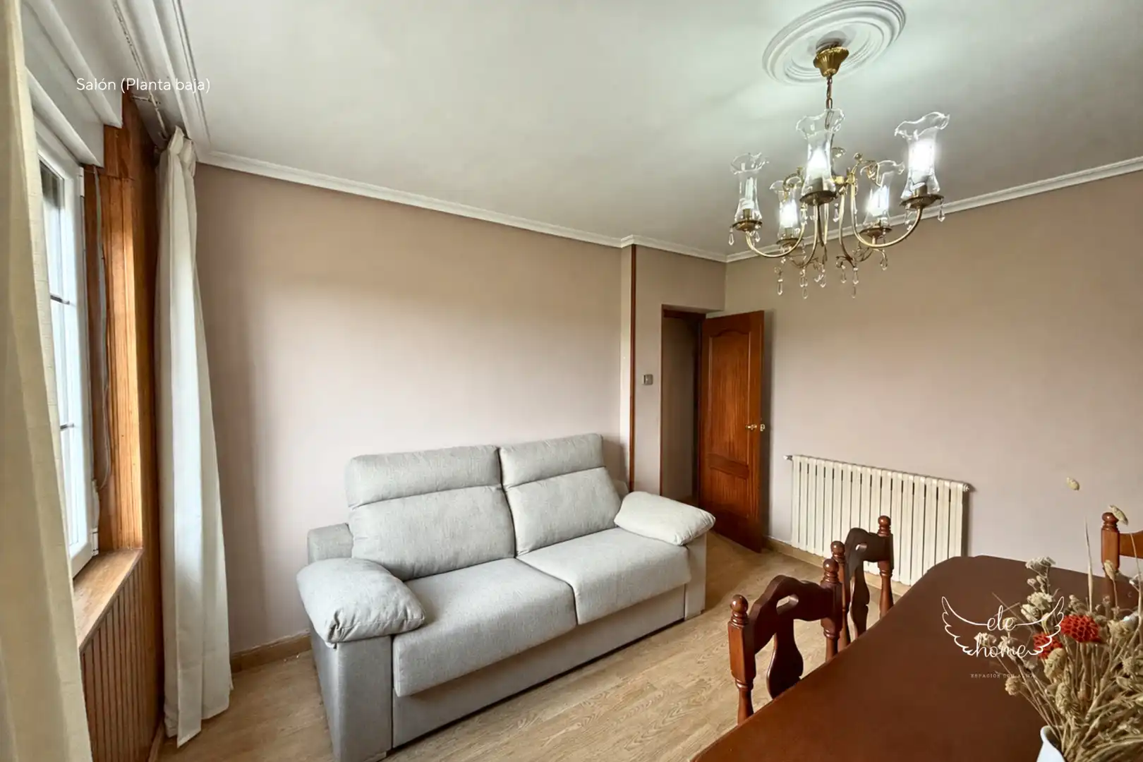 Wohnzimmer von Country house zum Verkauf in Miengo mit Heizung, Privatgarten und Terrasse