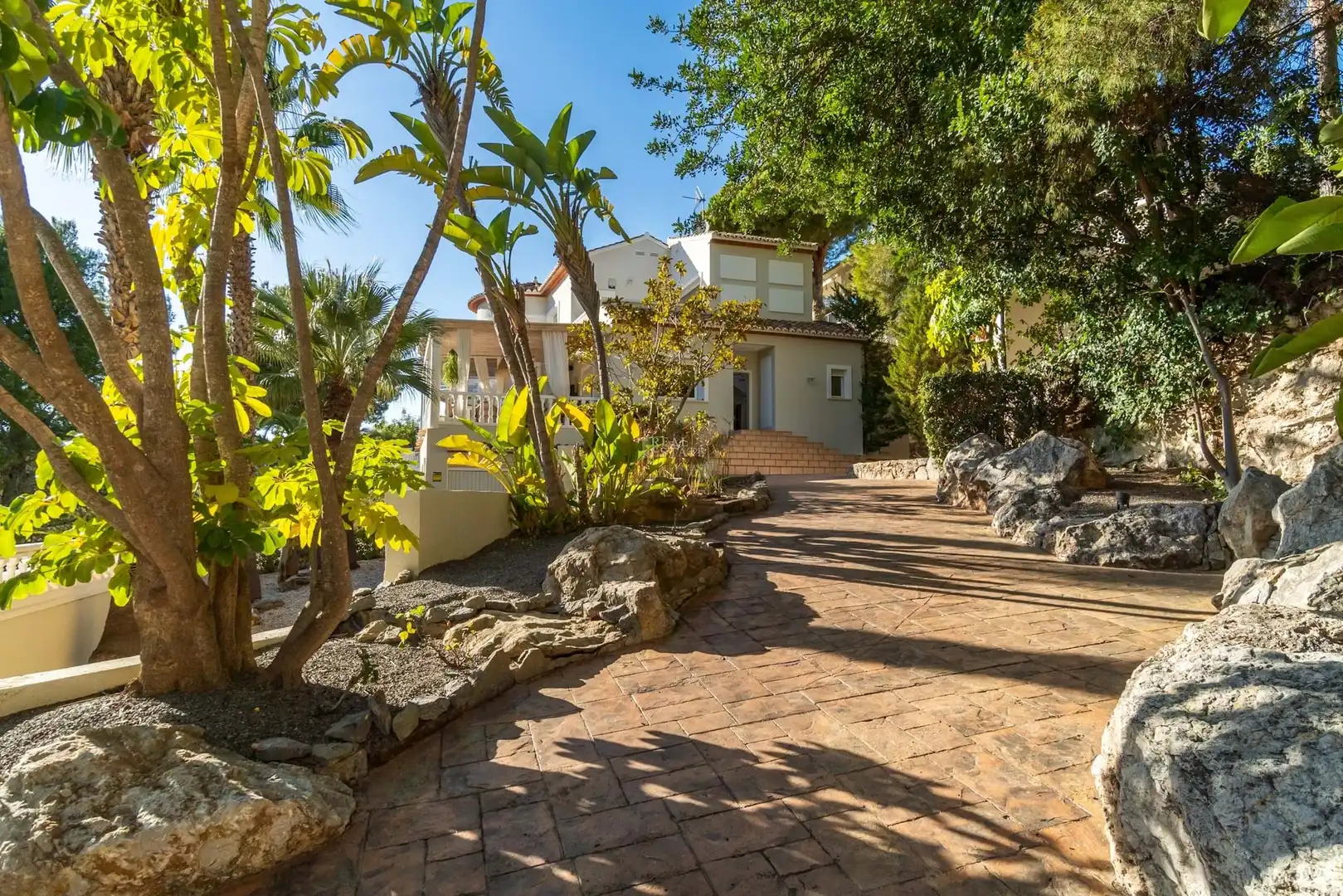 Vista exterior de Casa o chalet en venta en Altea con Aire acondicionado, Calefacción y Terraza