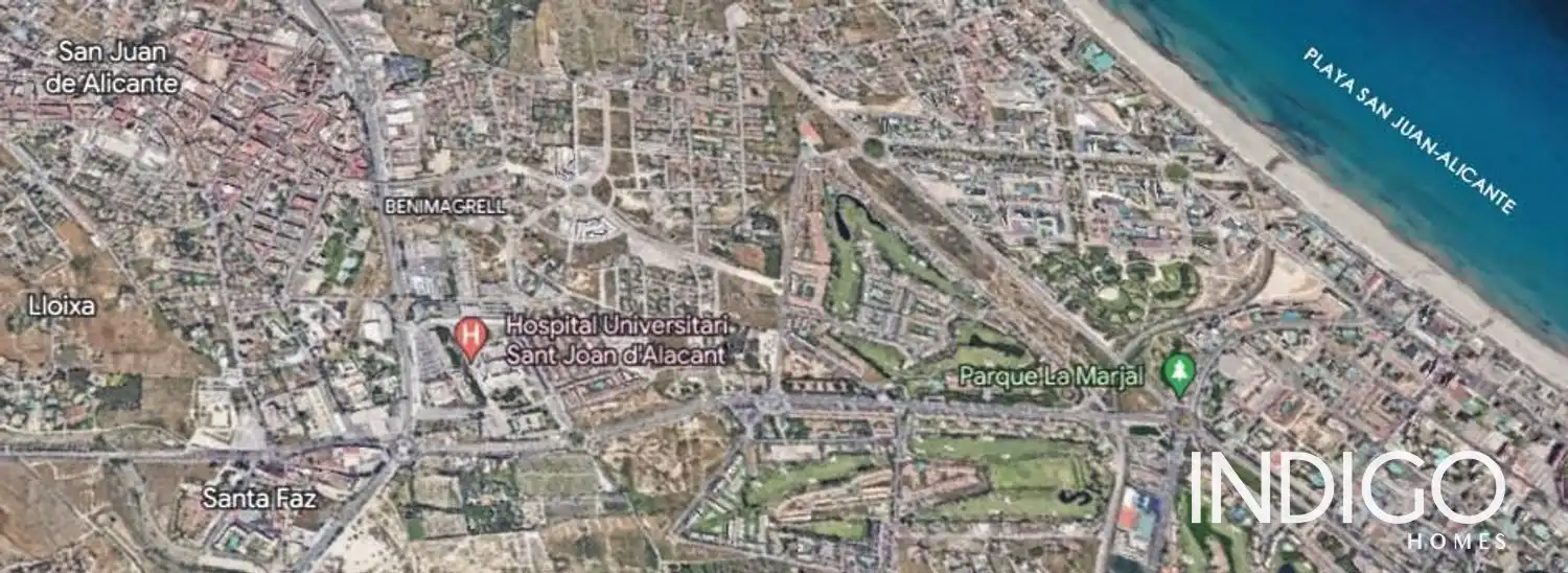 Vista exterior de Casa o xalet en venda en Sant Joan d'Alacant amb Aire condicionat, Calefacció i Terrassa