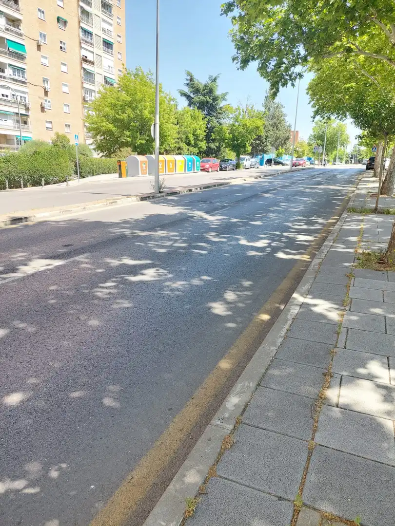 Vista exterior de Garatge en venda en Alcorcón