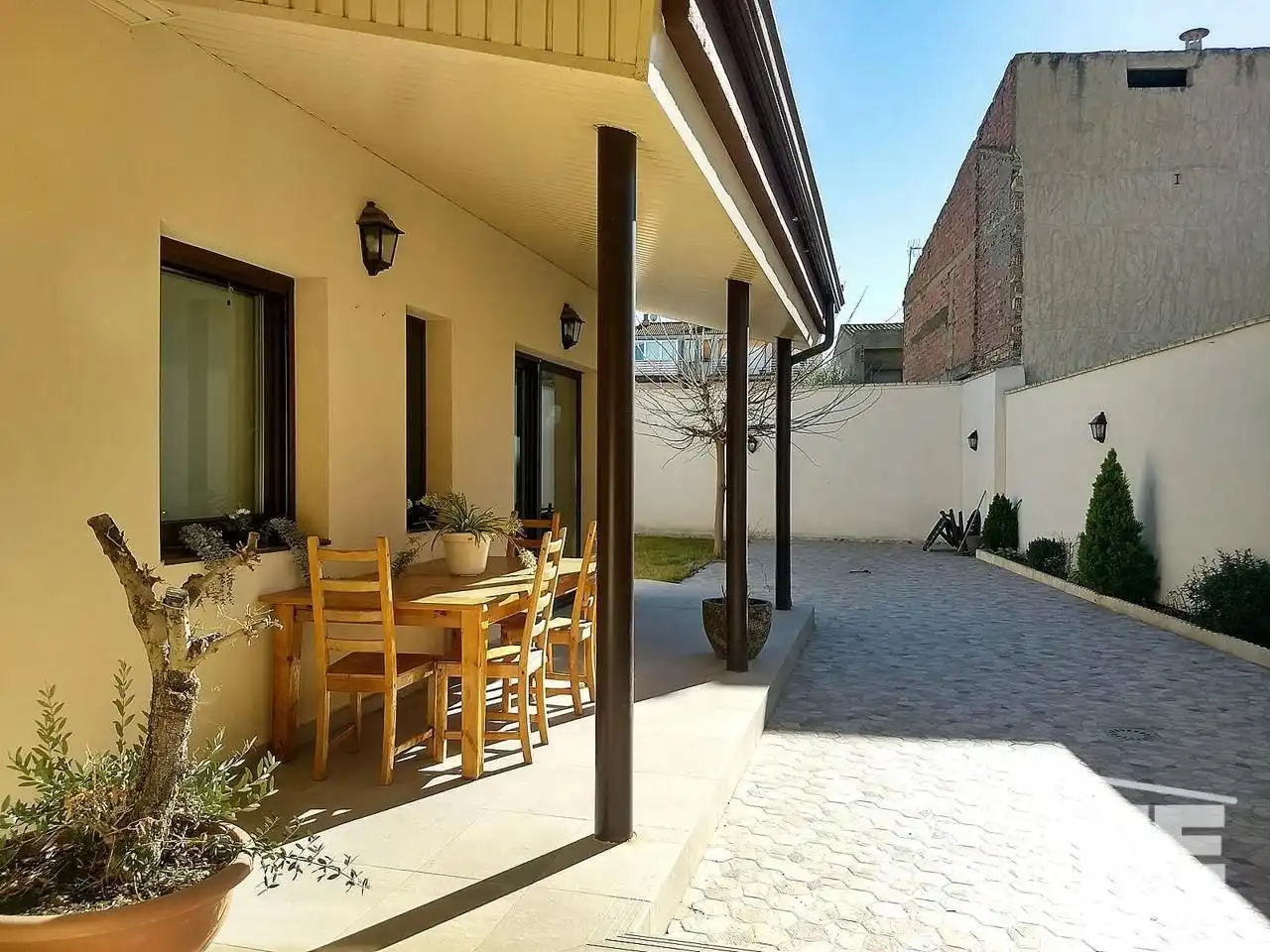 Terrassa de Casa o xalet en venda en Alagón amb Aire condicionat, Calefacció i Jardí privat