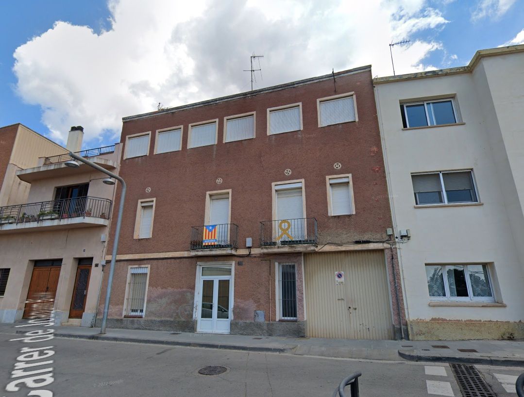 Exterior view of Single-family semi-detached for sale in El Papiol  with Private garden and Terrace