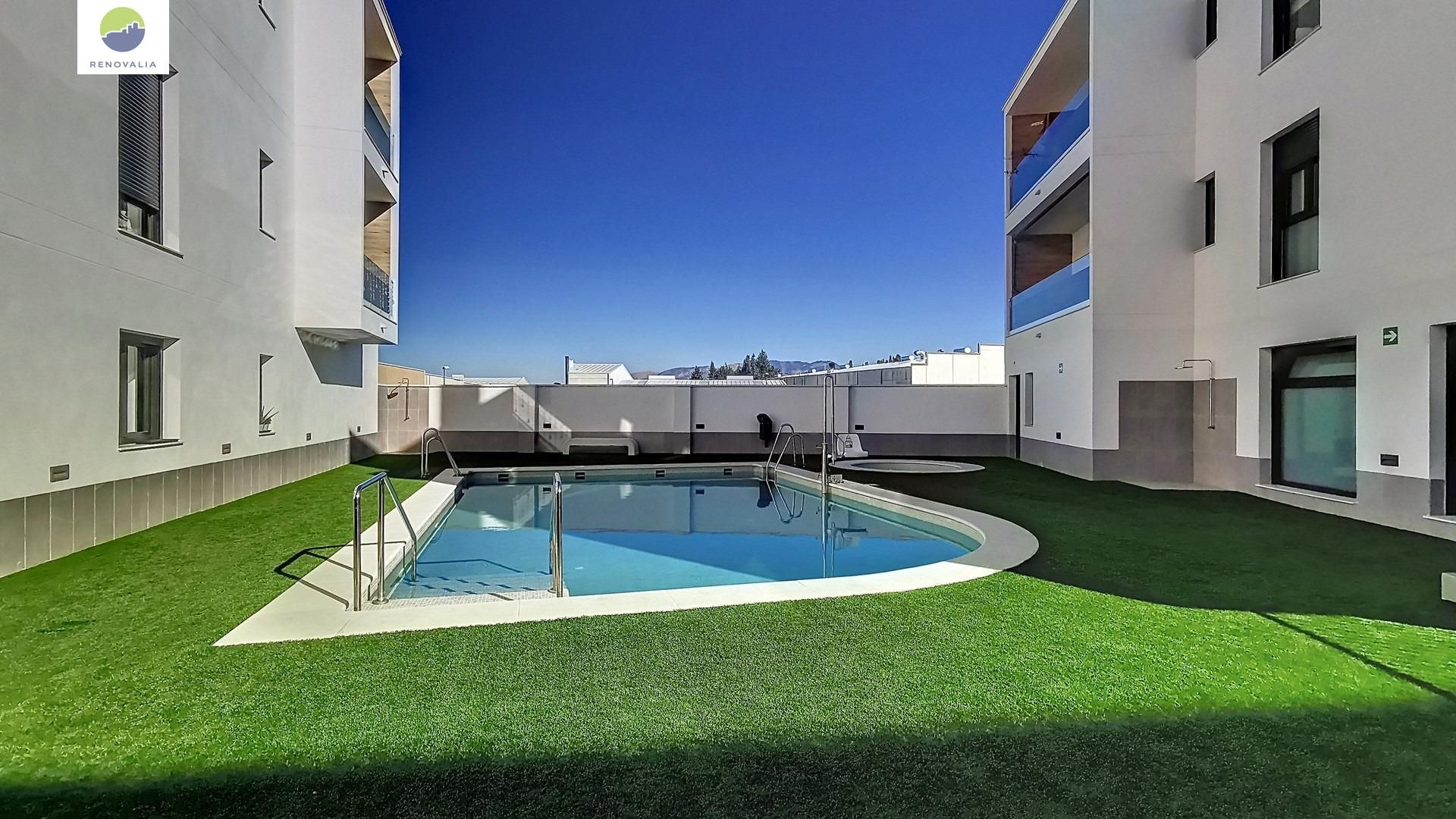 Swimming pool of Attic to rent in Armilla  with Air Conditioner, Heating and Terrace