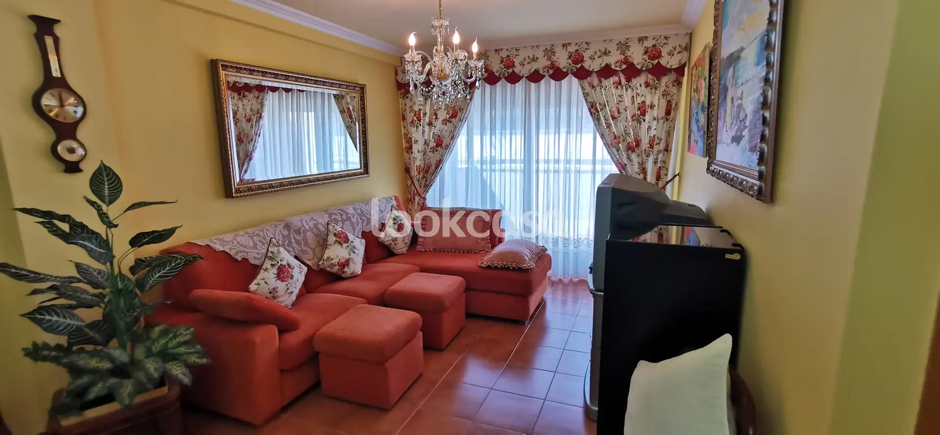 Sala de estar de Ático en venta en Sanxenxo con Calefacción, Terraza y Trastero