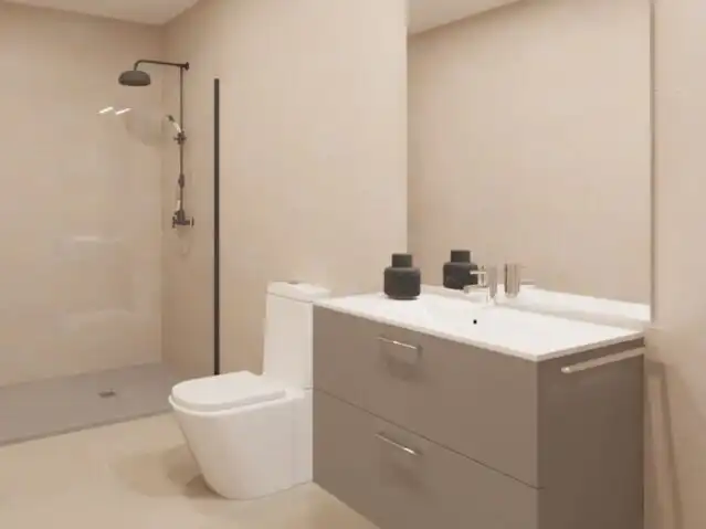 Baño de Apartamento en venta en La Romana