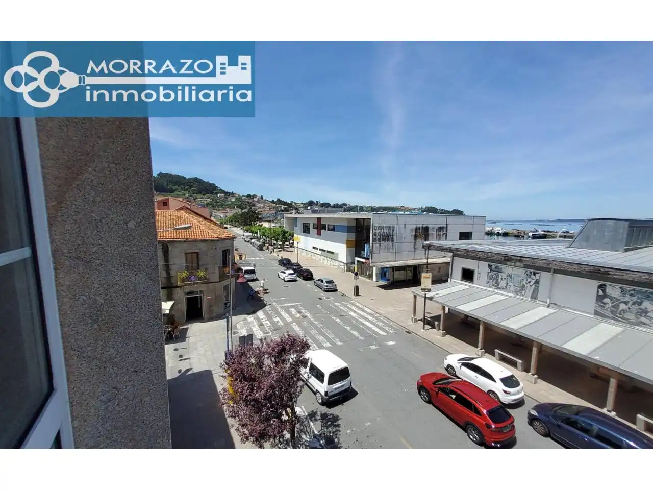 Exterior view of Flat for rent in Bueu  with Heating, Parquet flooring and Furnished