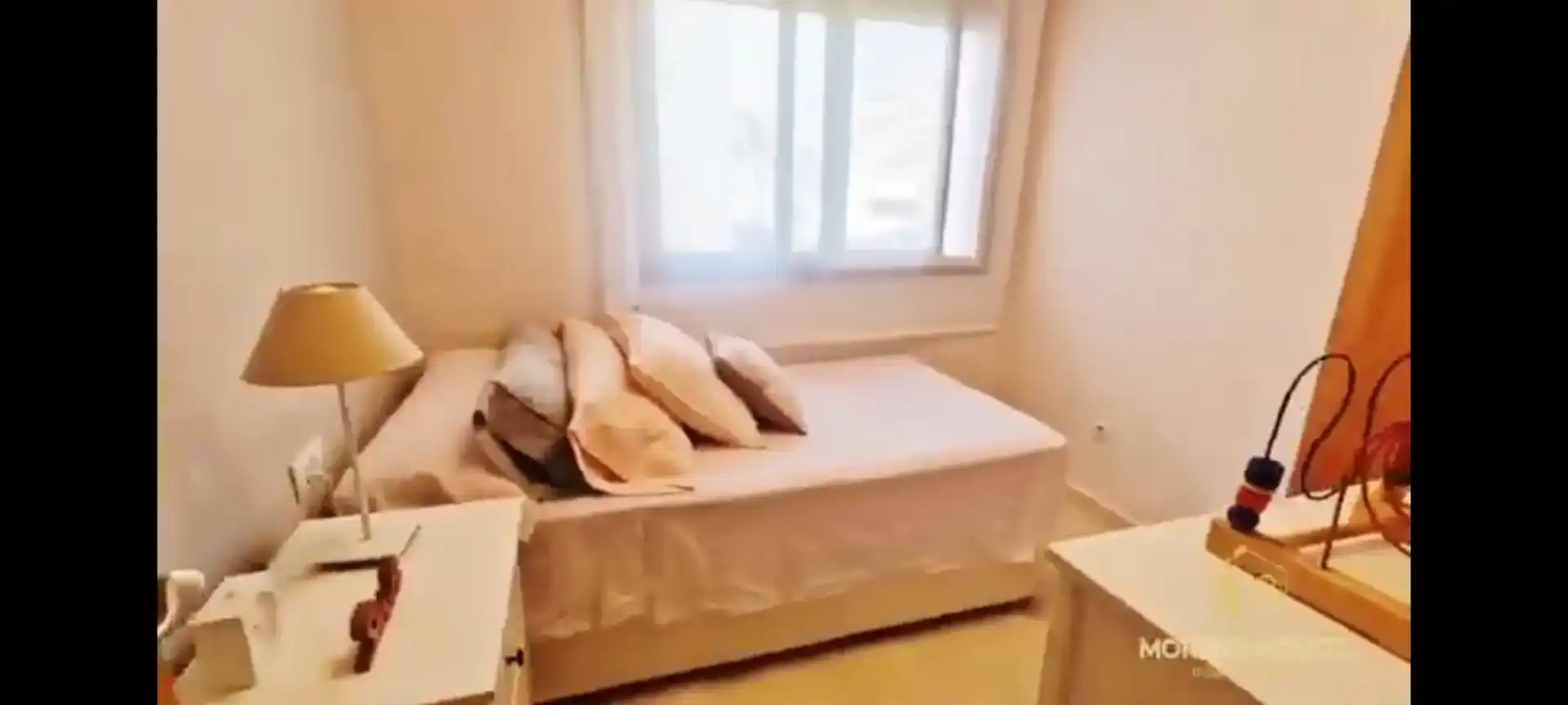 Bedroom of Apartments for rent in Jávea / Xàbia  with Air Conditioner, Swimming Pool and Balcony