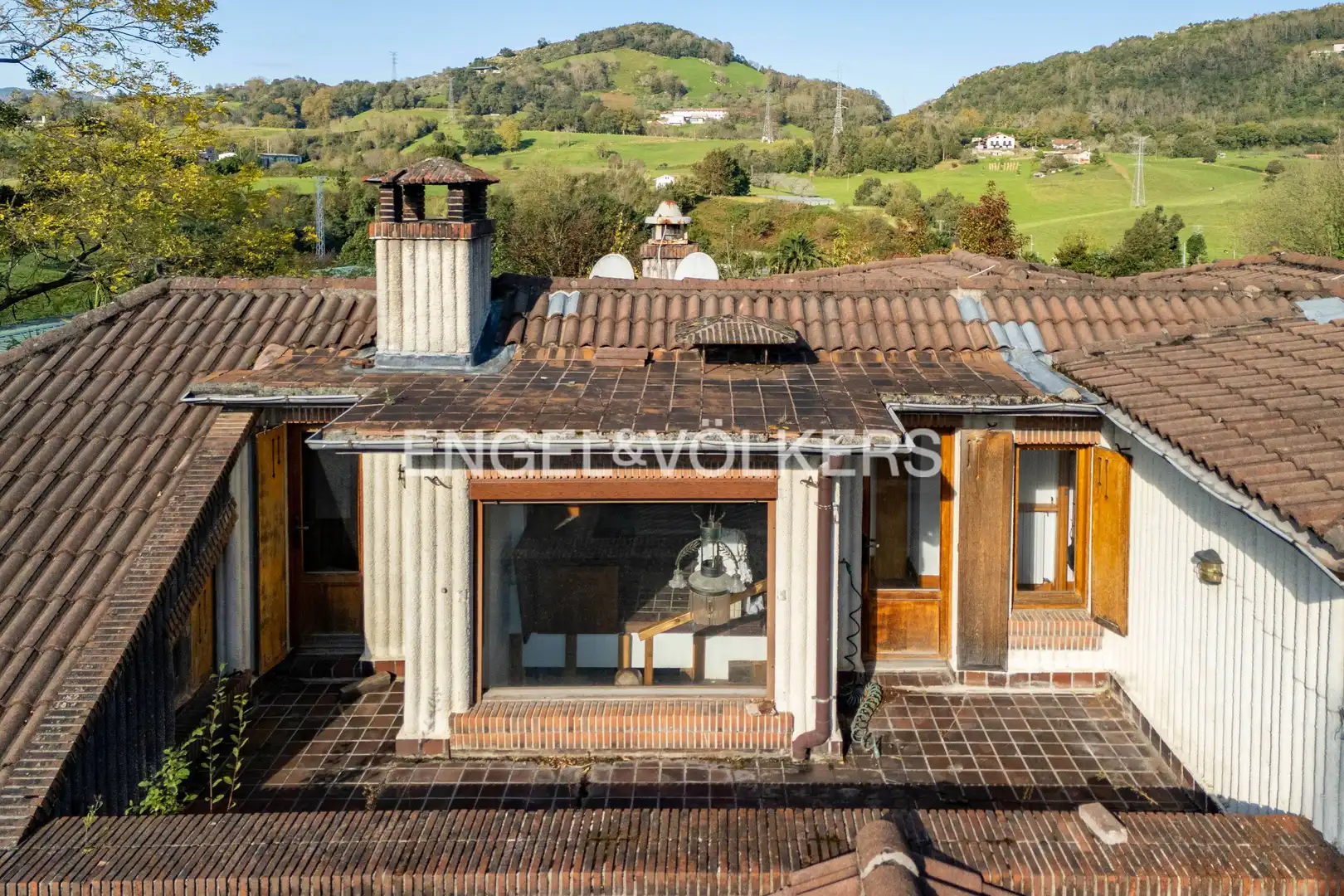 Vista exterior de Finca rústica en venta en Urnieta con Calefacción, Jardín privado y Terraza