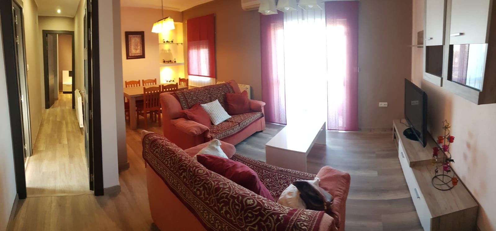 Living room of Flat to rent in Cáceres Capital  with Air Conditioner, Heating and Terrace