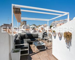 Terrace of House or chalet to rent in La Pobla de Farnals  with Air Conditioner, Heating and Swimming Pool