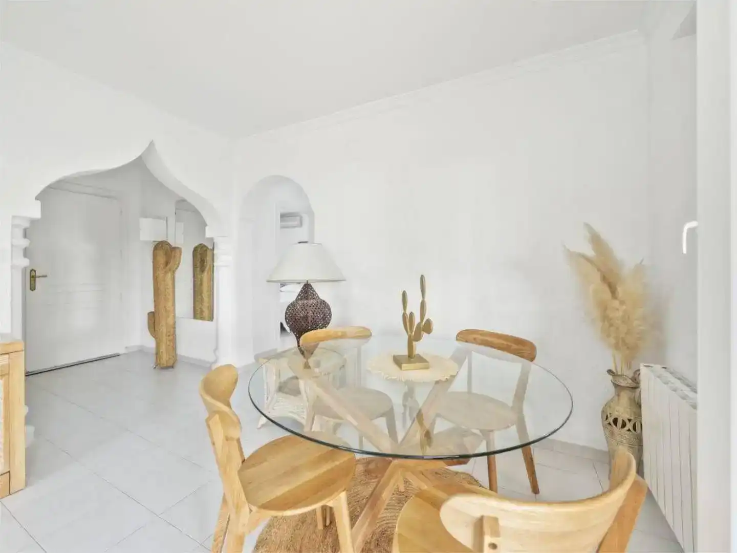 Comedor de Casa o chalet de alquiler en Dénia con Jardín privado, Parquet y Piscina