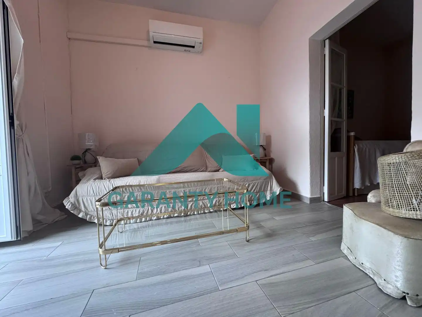 Bedroom of Apartments for rent in Cáceres  with Air Conditioner and Heating
